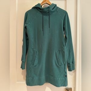 American Giant Hoodie dress. Sea Pine Color. XS
